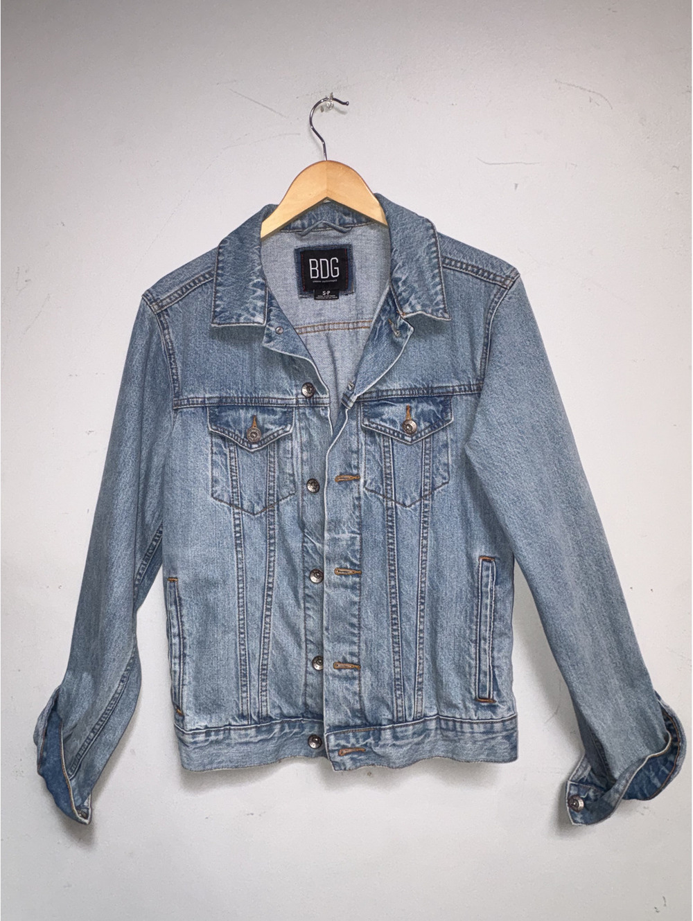BDG Urban Outfitters Light Blue Denim Jacket Size S